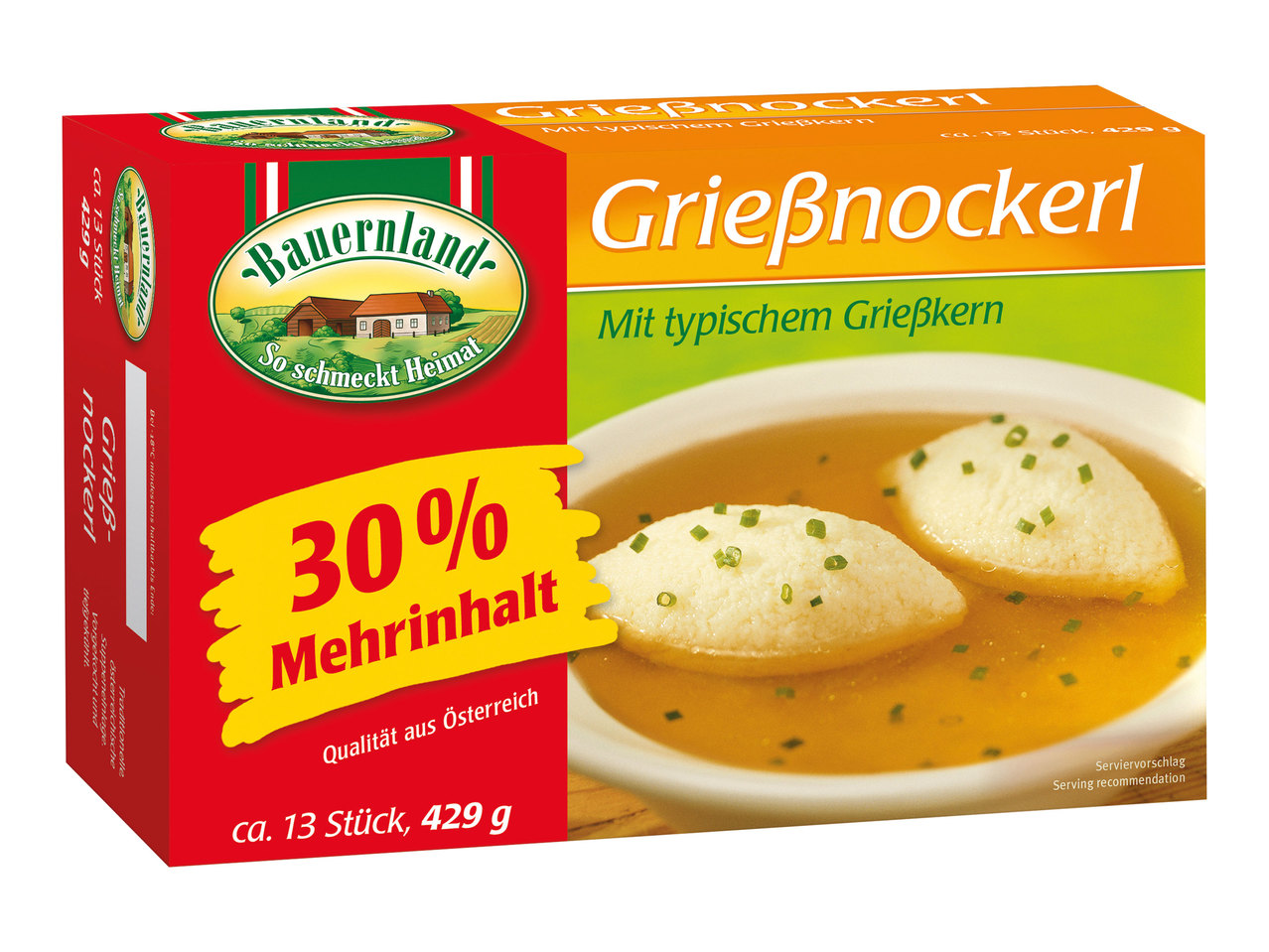 BAUERNLAND Grießnockerl