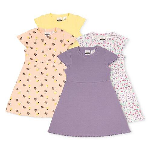 LILY & DAN Maillot texturé pour enfants, set de 2