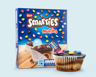 Smarties Muffins