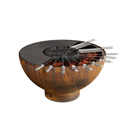 MR GRILL Feuerschale mit Grillring 80cm Zubehör