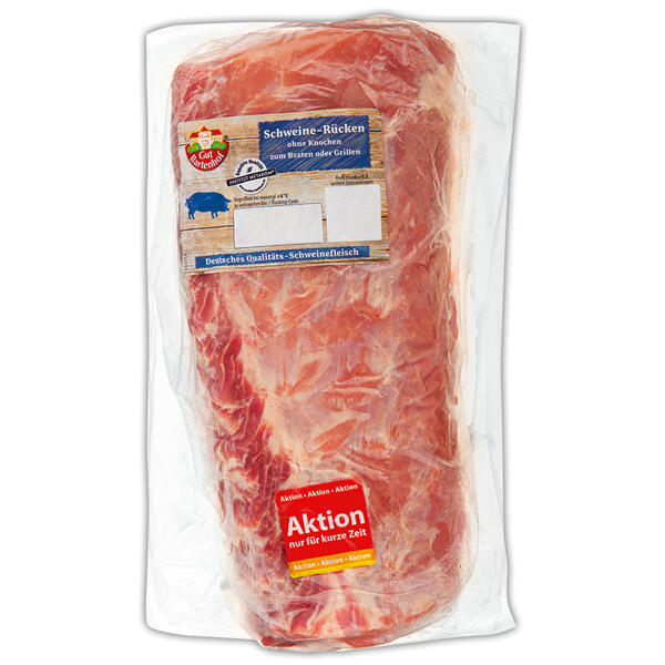 Schweine-Rücken