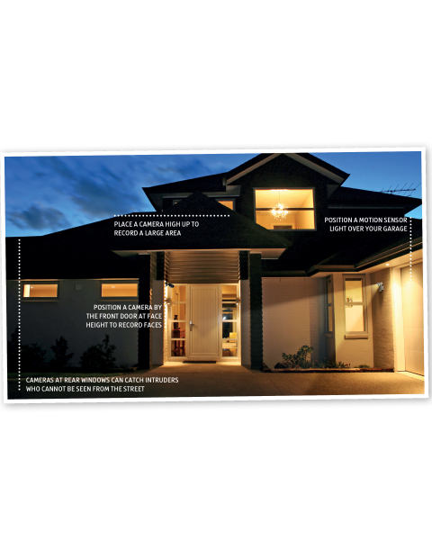 1080P 4 HD Camera Home CCTV Kit
