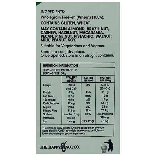 Australian Wholegrain Freekeh 500g