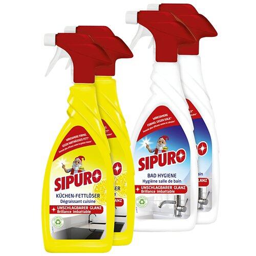 SIPURO Nettoyant pour salle de bain ou cuisine