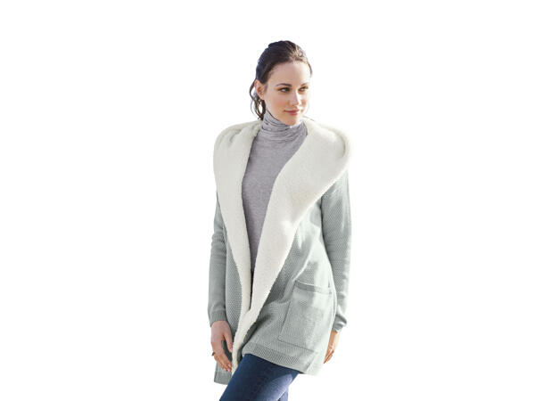 Ladies' Chunky Knit Cardigan