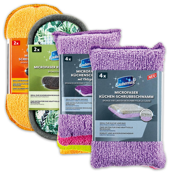 Microfaser Spezialschwämme