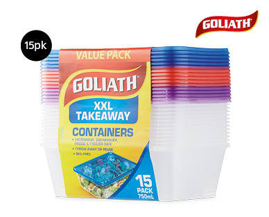 Takeaway Containers 15pk