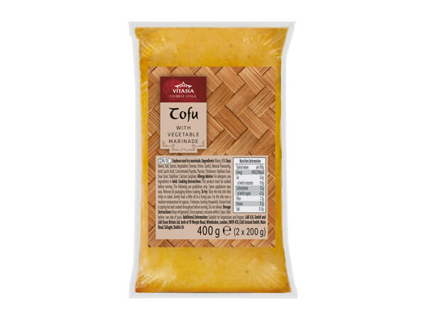 Vitasia Tofu with Vegetable Marinade