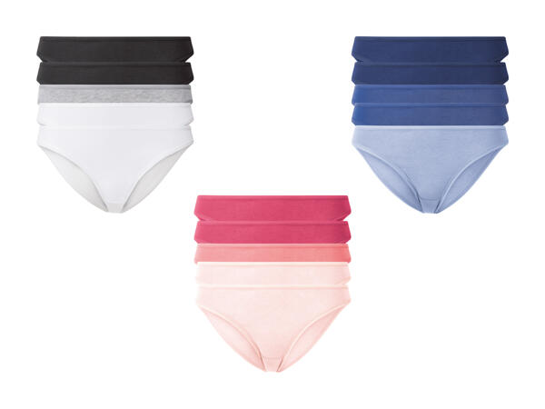 Slips taille basse, lot de 5