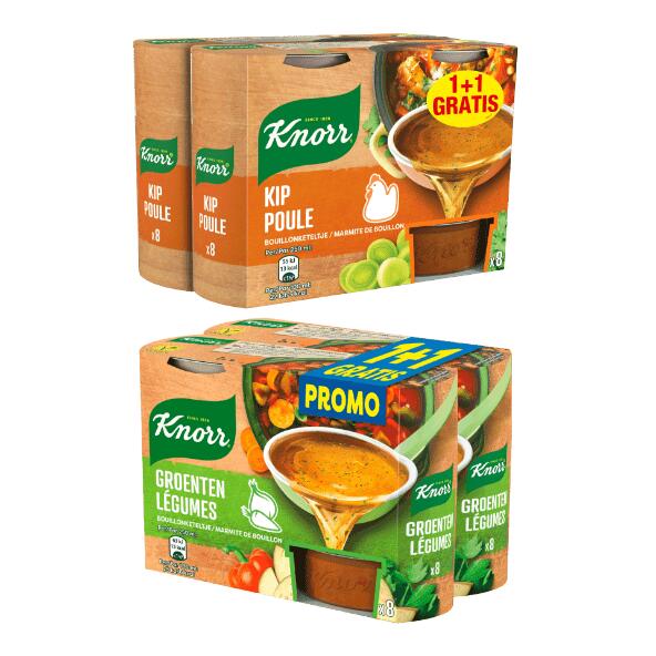 KNORR(R) 				Marmite de bouillon, 16 pcs