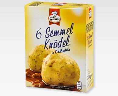 "Semmelknödel" dans un sachet de cuisson LE GUSTO