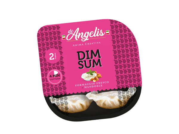 Dim Sum Meat and Ginger or Cream Cheese and Almonds
