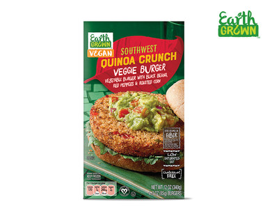Earth Grown Southwest Quinoa Crunch Burger