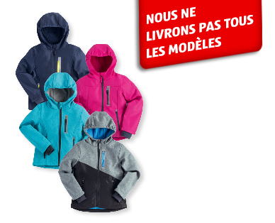 Veste en softshell pour enfants KIDZ ALIVE