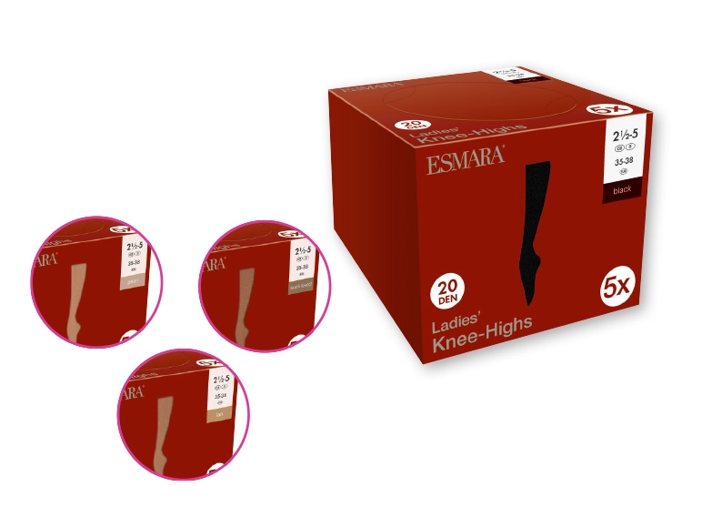 Esmara Ladies' Knee High Socks