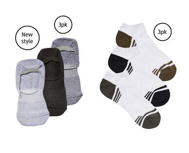 Adult's Fitness Socks 3pk