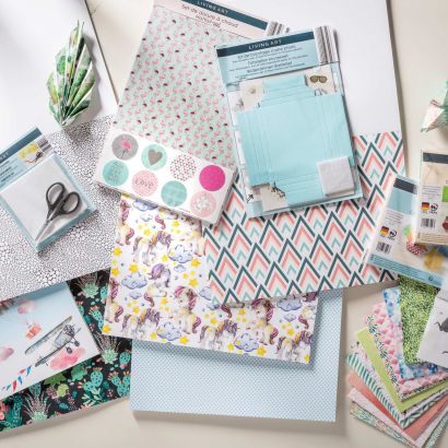 Carton à motif ou papier à origami