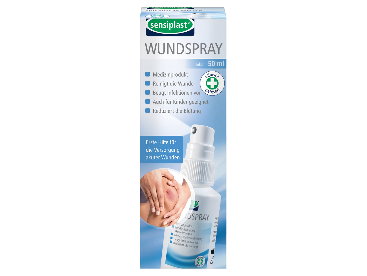 SENSIPLAST(R) Sårgel/-spray