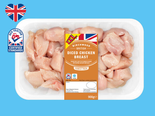 Birchwood Diced British Chicken Breast