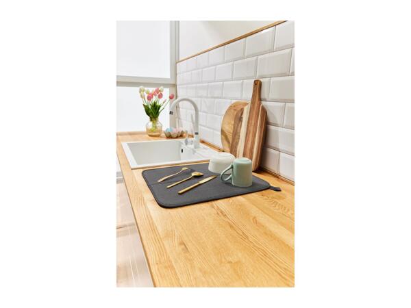 Livarno Home Dish Drying Mat - Grey