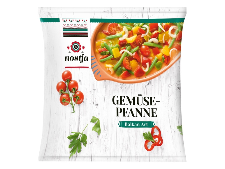 NOSTJA Gemüsepfanne Balkan Art