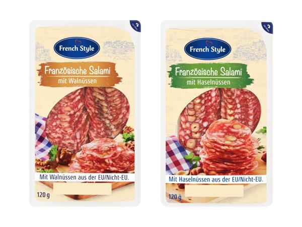 Salami in Scheiben