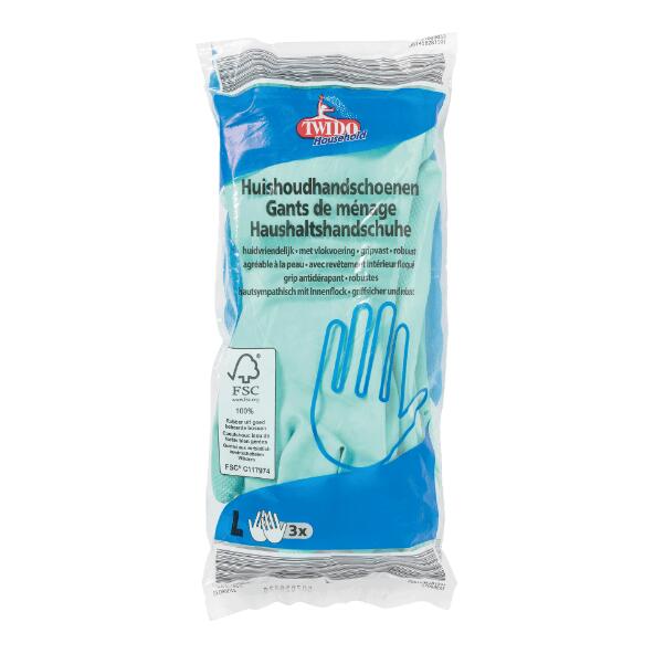 TWIDO HOUSEHOLD(R) Haushaltshandschuhe, 3 Paar