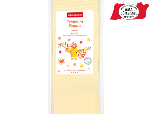 SalzburgMilch Premium Gouda in Scheiben