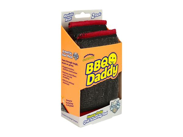 Scrub Daddy BBQ Daddy Grill Scouring Pad - 2 Pack