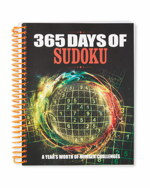 365 Days Of Sudoku Puzzles Book