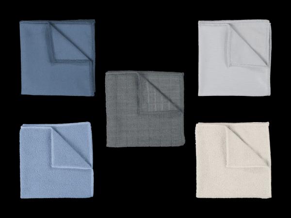 Set de chiffons en microfibre, 5 pièces
