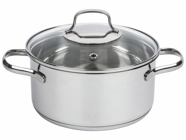 Stainless steel stewpot