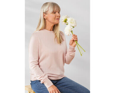 Wool Cashmere Blend Sweater