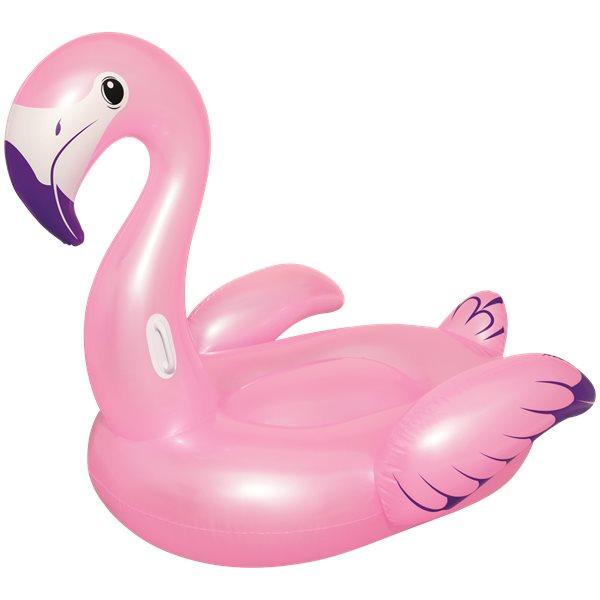 Matelas pneumatique flamant rose XXL