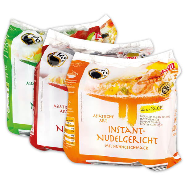 Instant Nudeln 4er