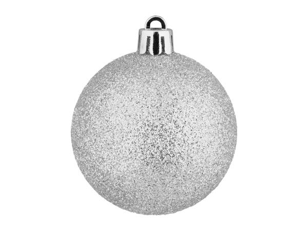 Livarno Home Silver Christmas Baubles - 30 Pack