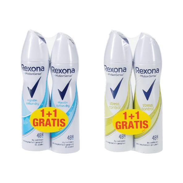 REXONA(R) 				Déodorant, 2 pcs