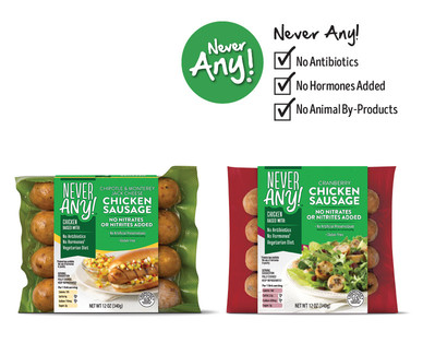 Never Any! Chicken Sausage