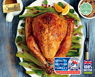 Specially Selected Fresh British Whole Medium Turkey
