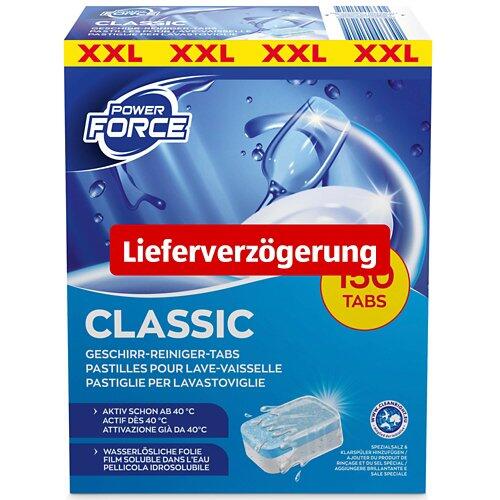 POWER FORCE XXL Geschirrspültabs