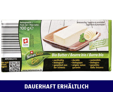 NATURE SUISSE BIO 
 BIO-BUTTER LAKTOSEFREI