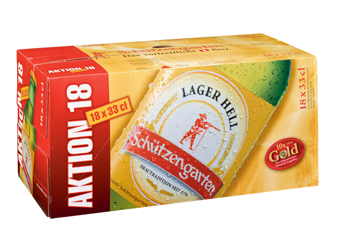 Schützengarten Lager Bier Hell (nur in der Deutschschweiz)