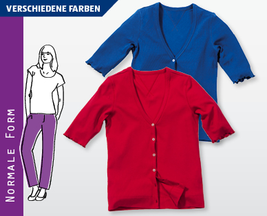 BLUE MOTION Damen-Jersey-Cardigan