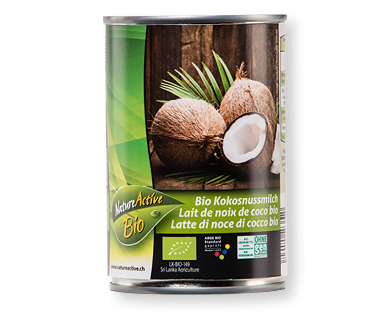 Lait de noix de coco bio NATURE ACTIVE BIO