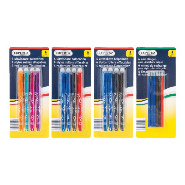 Stylos à bille effaçables