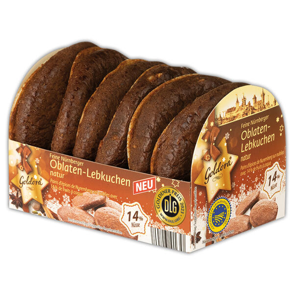 Feine Nürnberger Oblaten-Lebkuchen