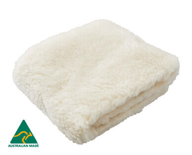 Australian Wool Cot Topper with Merino