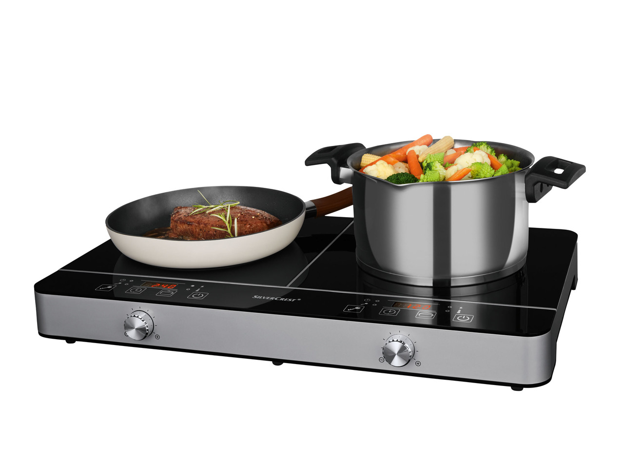 Double Induction Hob