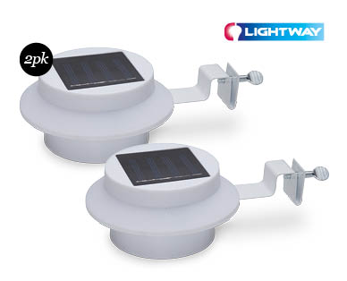 Solar Gutter Light 2pk