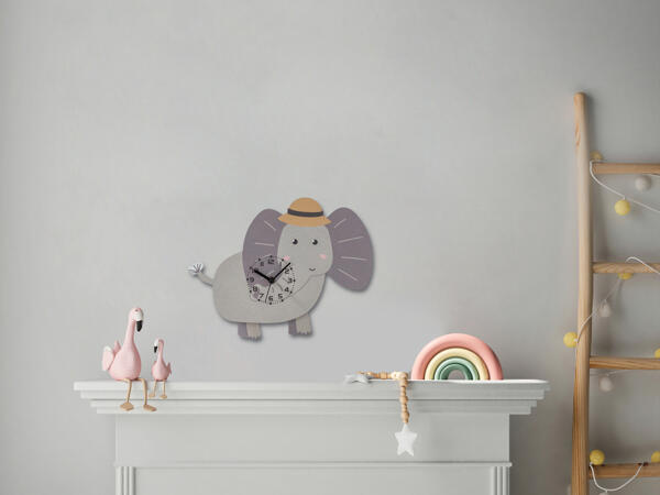 Children's Pendulum Wall Clock